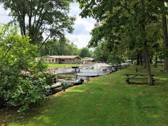 Lakeside campground